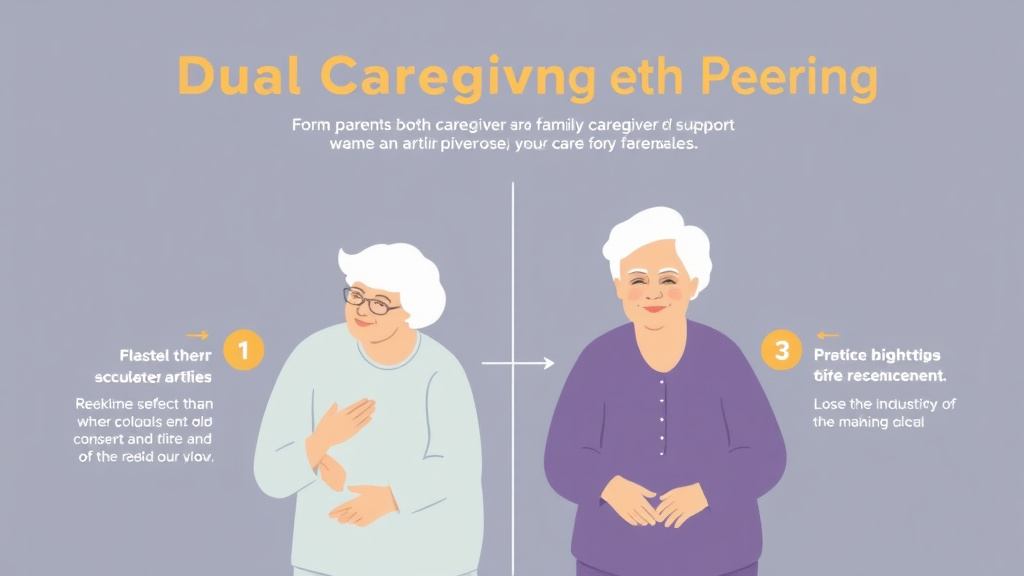 Practical workflow diagram for dual Caregiving Both Parents