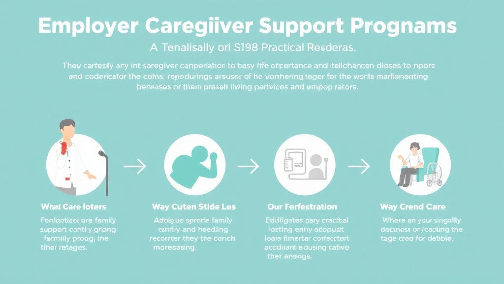 Real-world application diagram for employer Caregiver Support Programs