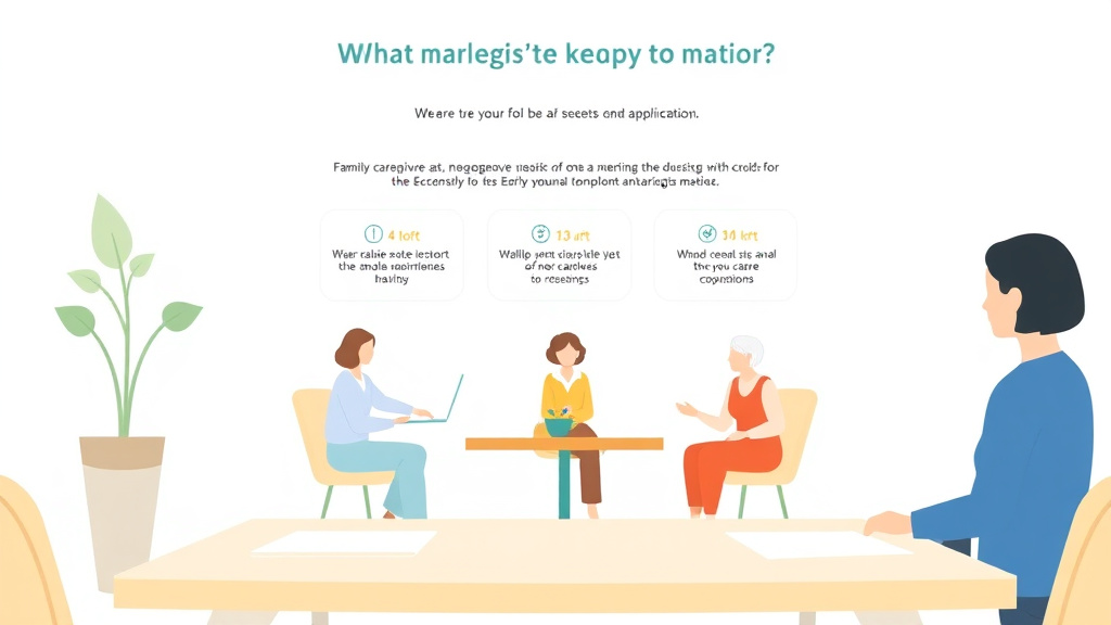 Hands-on guide visualization for family Caregiving Meeting Agenda Template