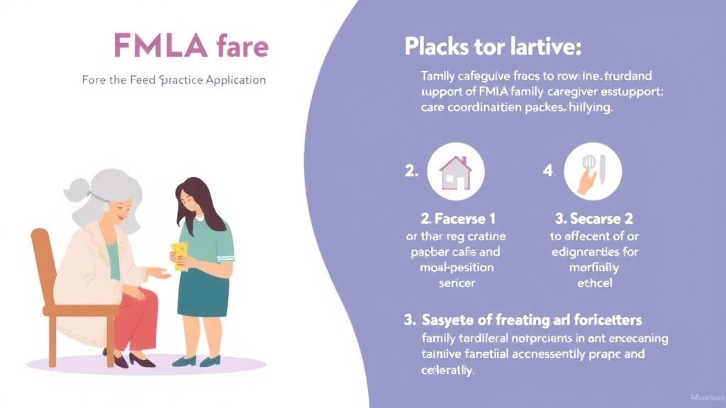 Real-world application diagram for FMLA for Elder Care Guide