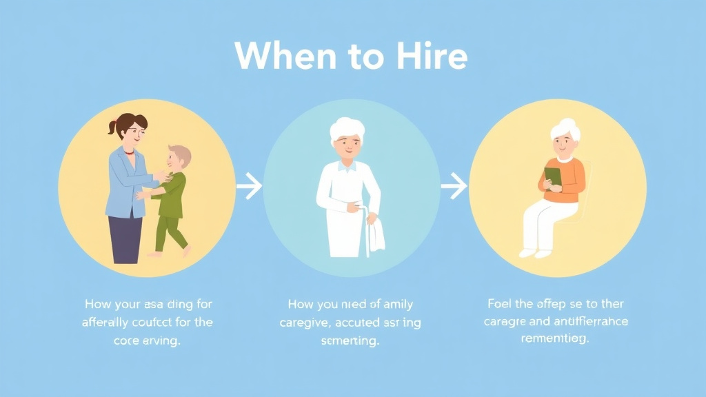 Action-oriented illustration showing how to apply geriatric Care Manager When to Hire