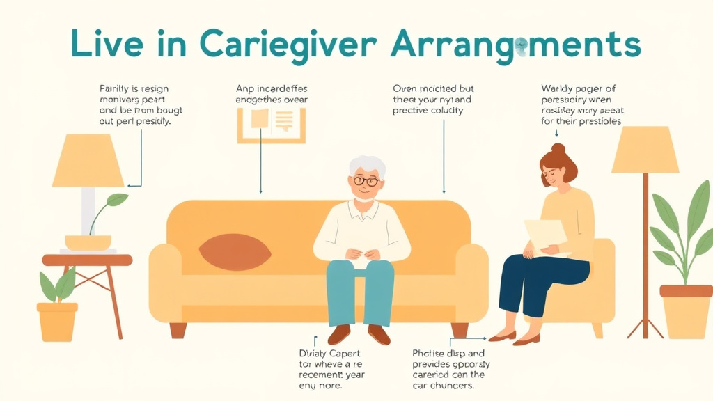 Practical workflow diagram for live in Caregiver Arrangements