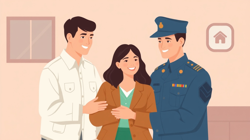 Visual overview of military Family Caregiving Resources with key concepts highlighted