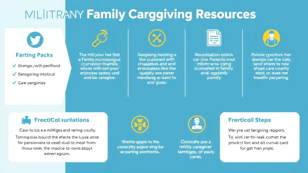 Hands-on guide visualization for military Family Caregiving Resources