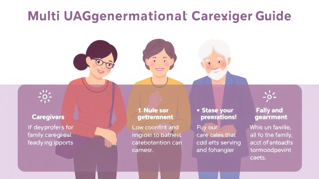 Implementation roadmap for multi Generational Caregiving Guide with actionable steps