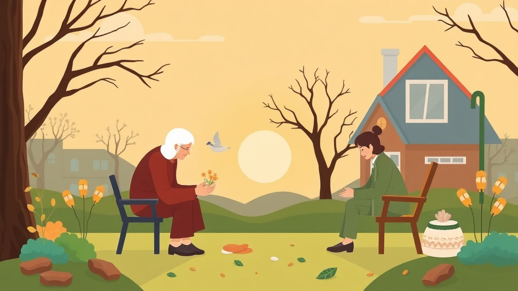 Educational graphic covering the essentials of natural Disaster Preparation Elderly