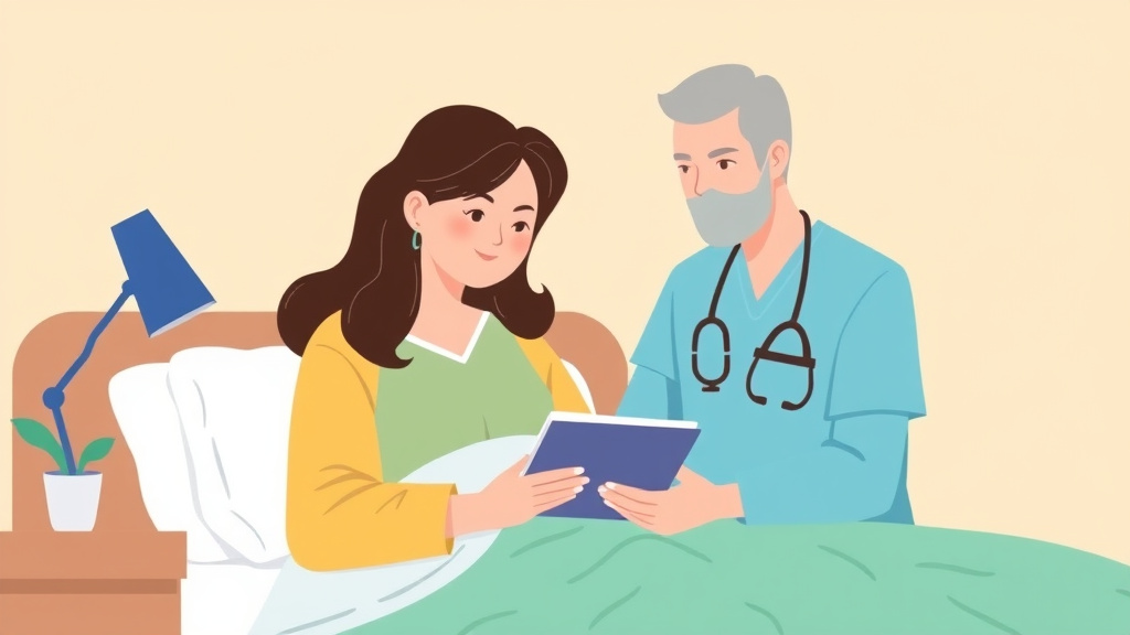 Clear illustration of overnight Care Worker Guide with supporting details