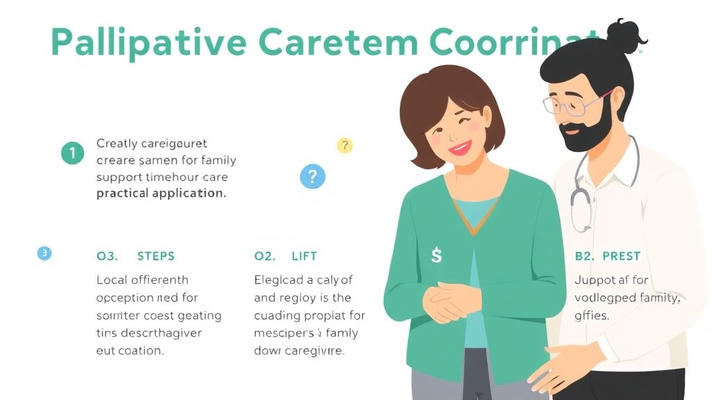 Step-by-step visual guide for implementing palliative Care Team Coordination