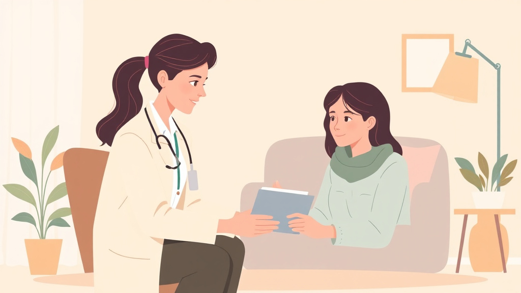 A professional illustration depicting preparing for Specialist Appointments