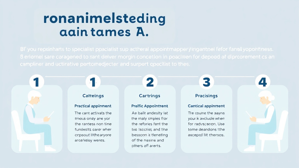Real-world application diagram for preparing for Specialist Appointments