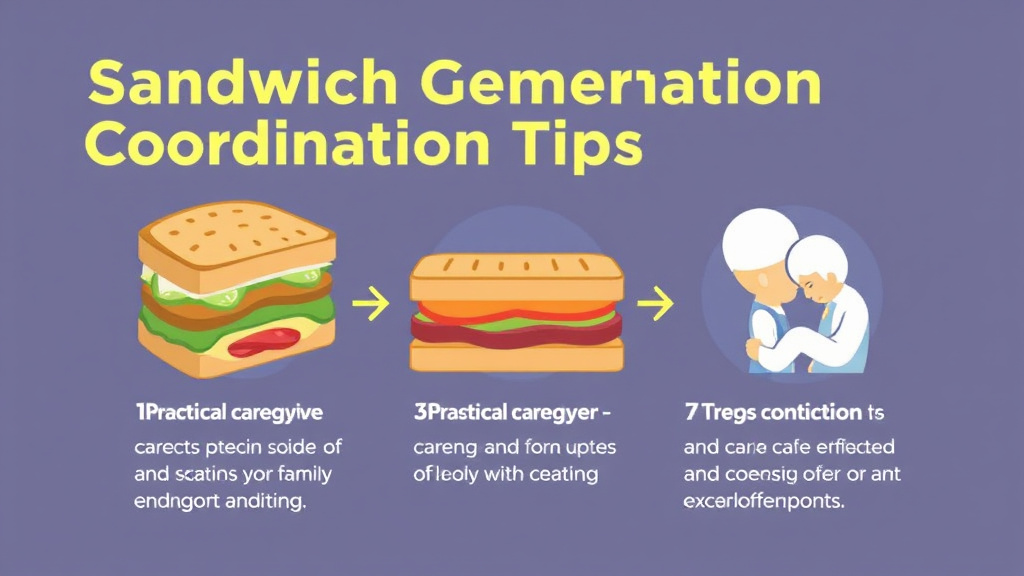 Hands-on guide visualization for sandwich Generation Coordination Tips