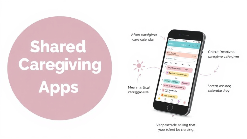 Hands-on guide visualization for shared Caregiving Calendar Apps