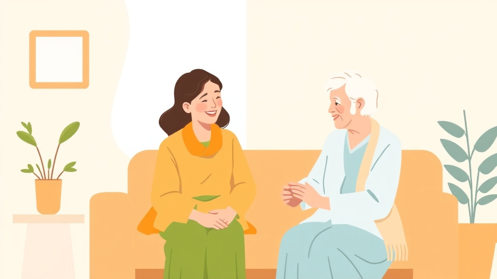 Educational graphic covering the essentials of social Worker Role in Elder Care