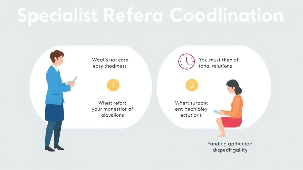 Implementation roadmap for specialist Referral Coordination with actionable steps