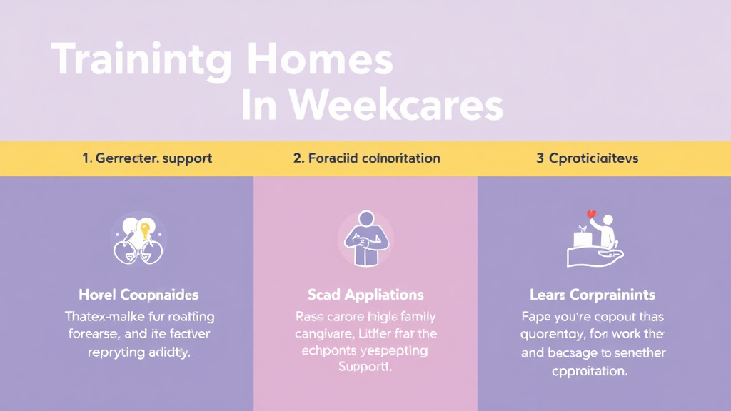 Practical workflow diagram for training Home Care Workers for Dementia