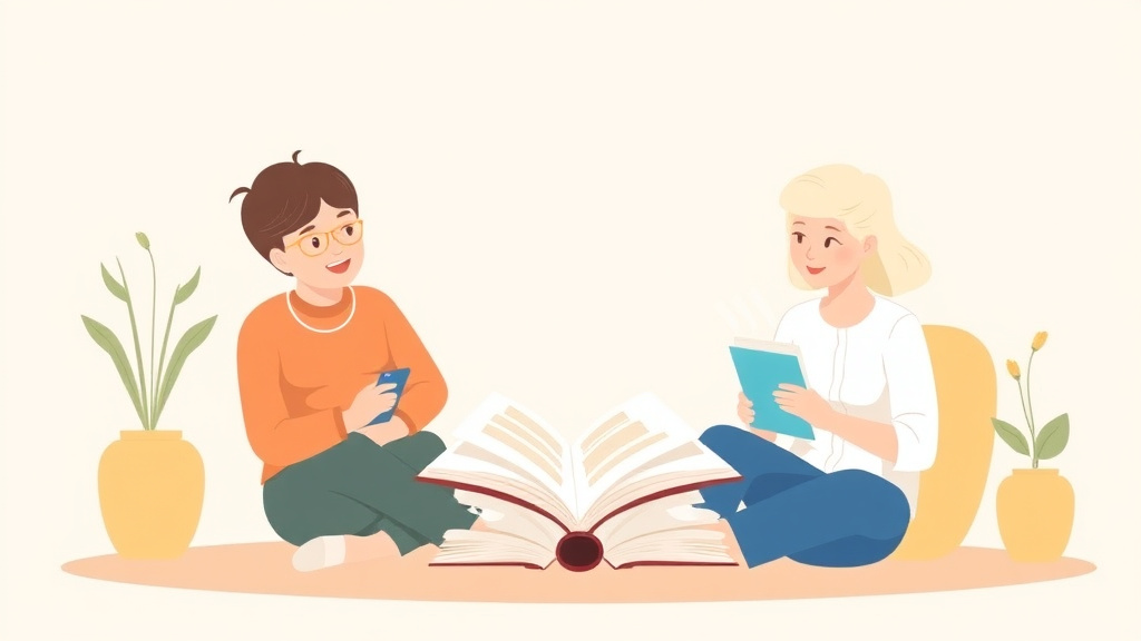 An informative visual explaining caregiver Book Recommendations for beginners and professionals