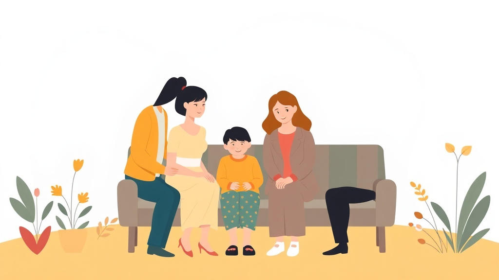 Detailed visual representation of caregiver Boundaries with Family