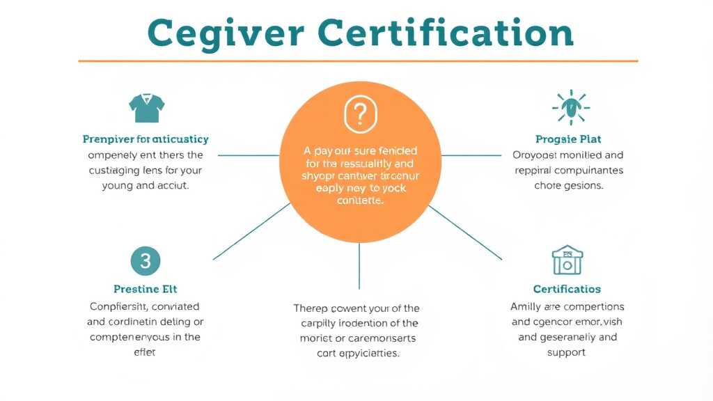 Step-by-step visual guide for implementing caregiver Certification Programs