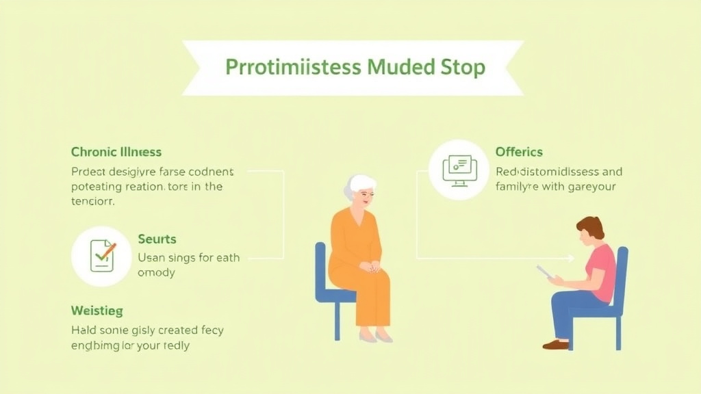 Hands-on guide visualization for caregiver Chronic Illness Management