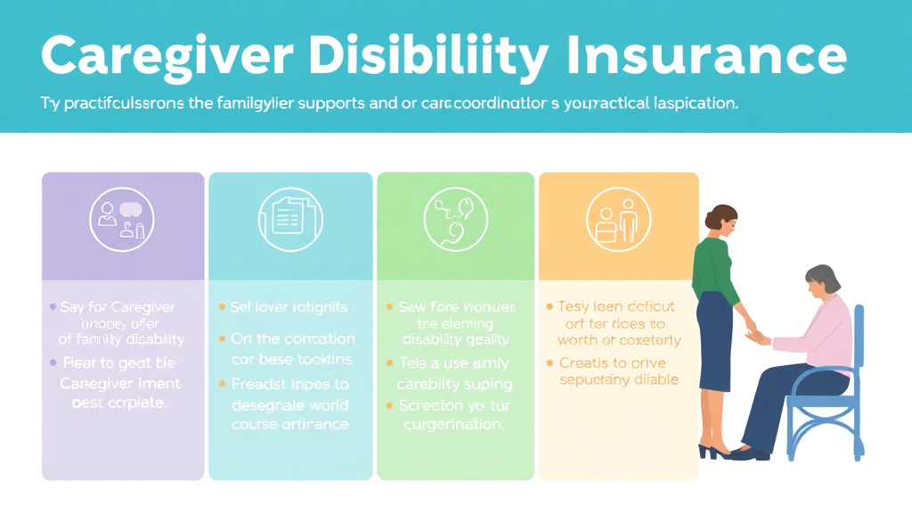 Practical workflow diagram for caregiver Disability Insurance