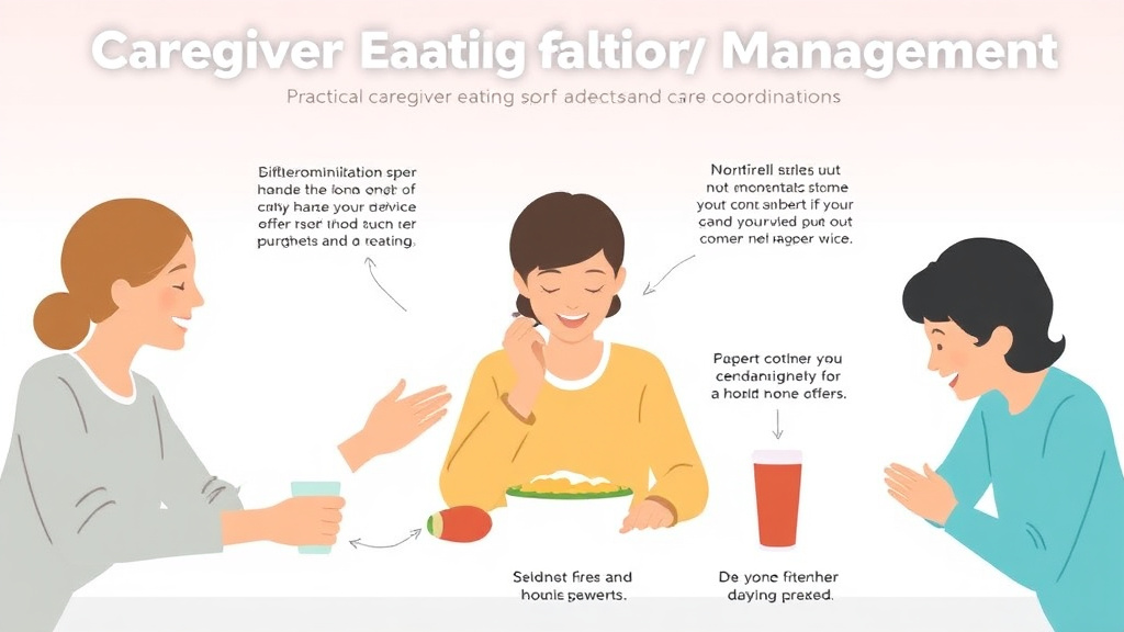 Practical checklist visual for caregiver Emotional Eating Management