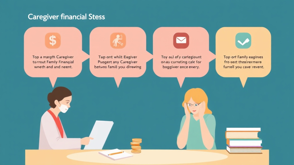 Practical checklist visual for caregiver Financial Stress Management