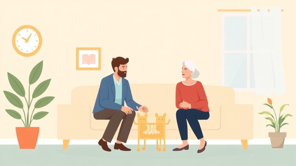 Visual overview of caregiver Health Insurance Options with key concepts highlighted