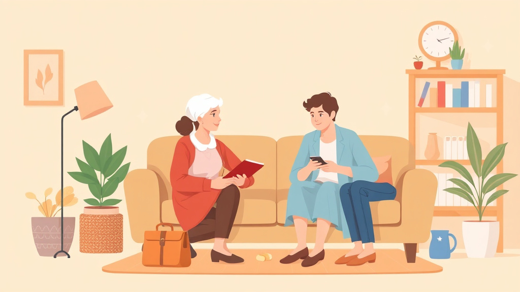 Clear illustration of caregiver Hobbies and Interests with supporting details