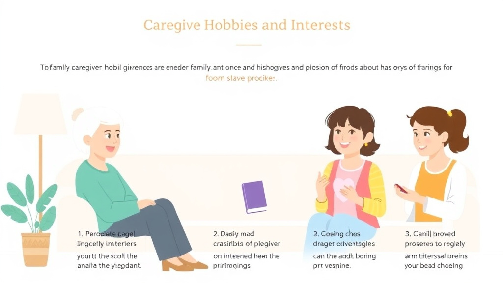Real-world application diagram for caregiver Hobbies and Interests