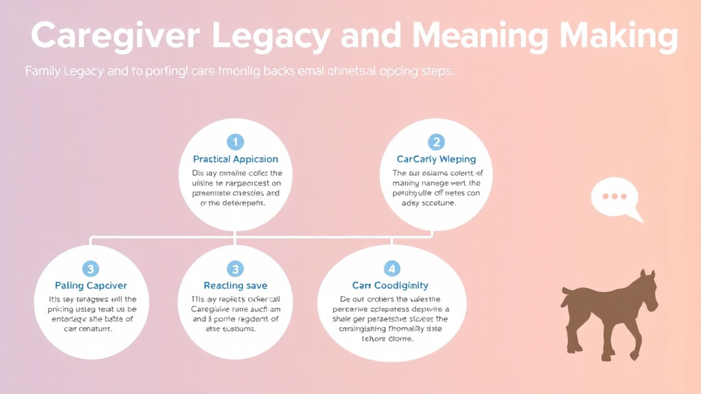 Implementation roadmap for caregiver Legacy and Meaning Making with actionable steps