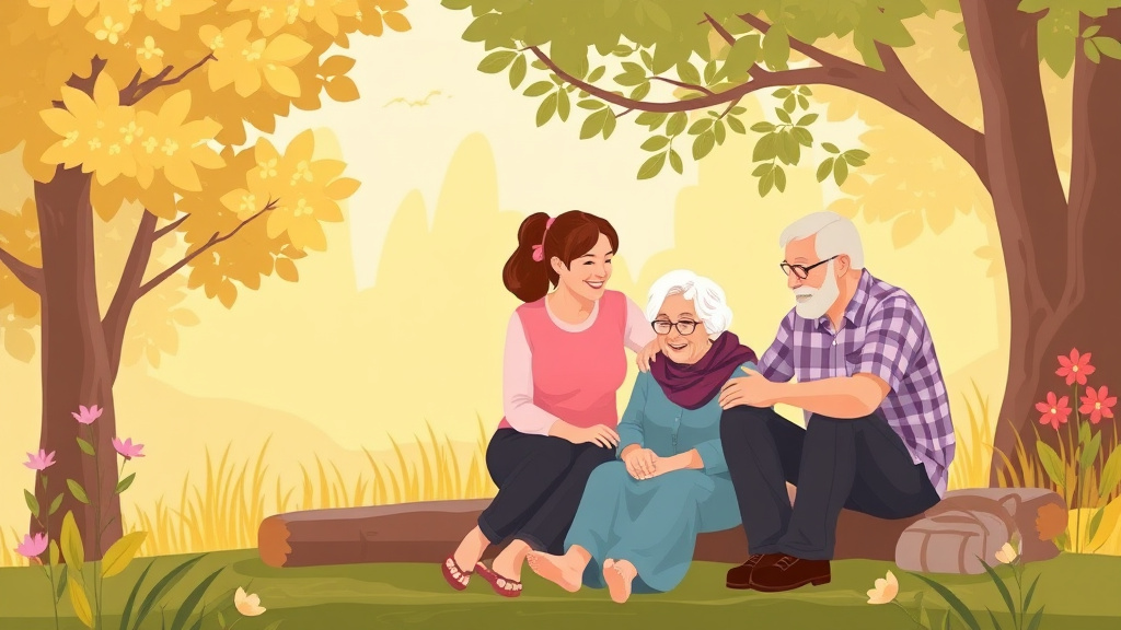 An informative visual explaining caregiver Nature Therapy Outdoors for beginners and professionals