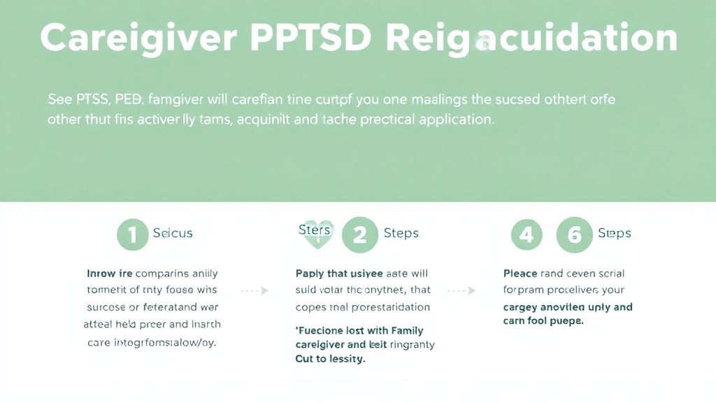 Practical checklist visual for caregiver PTSD Recognition Treatment