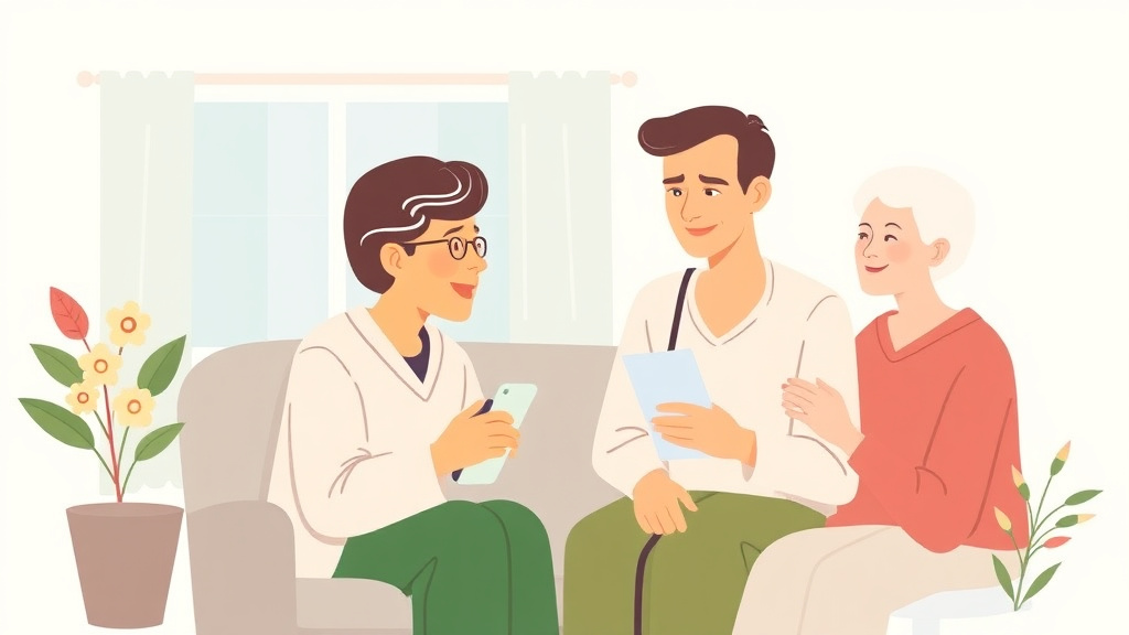 Illustration breaking down the fundamentals of caregiver Social Security Credits