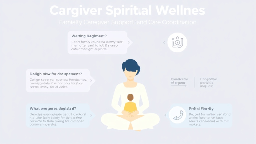 Practical checklist visual for caregiver Spiritual Wellness