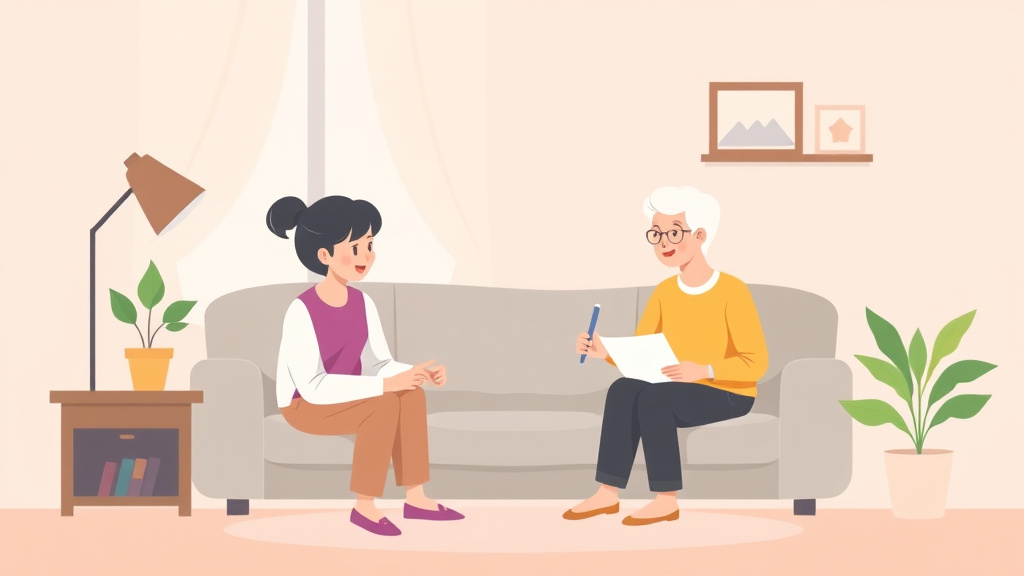 Visual overview of caregiver Time Management Strategies with key concepts highlighted