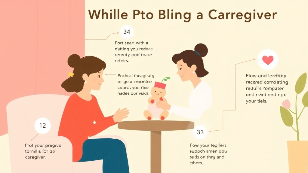 Practical checklist visual for dating While Being a Caregiver
