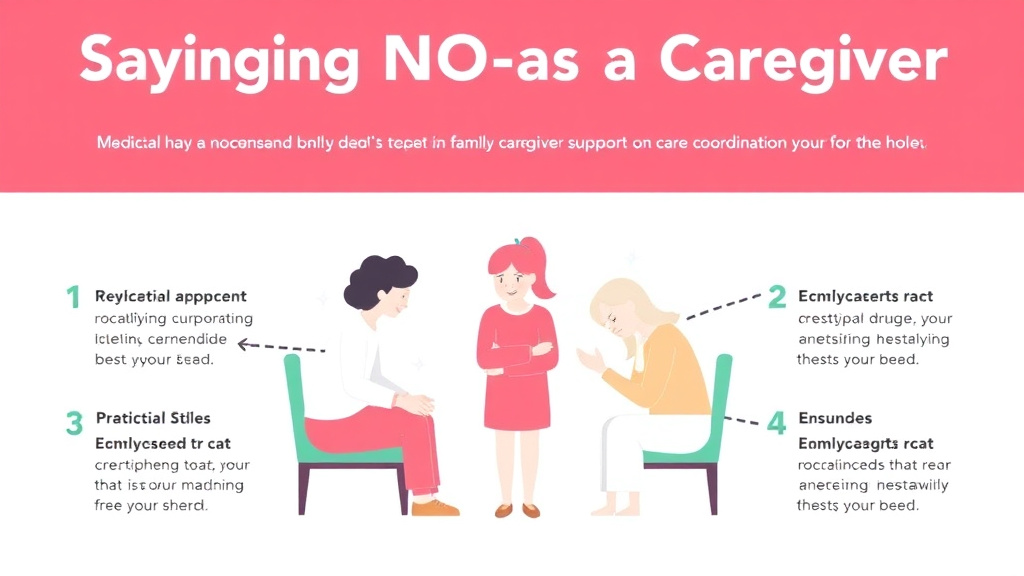 Implementation roadmap for saying No As a Caregiver with actionable steps