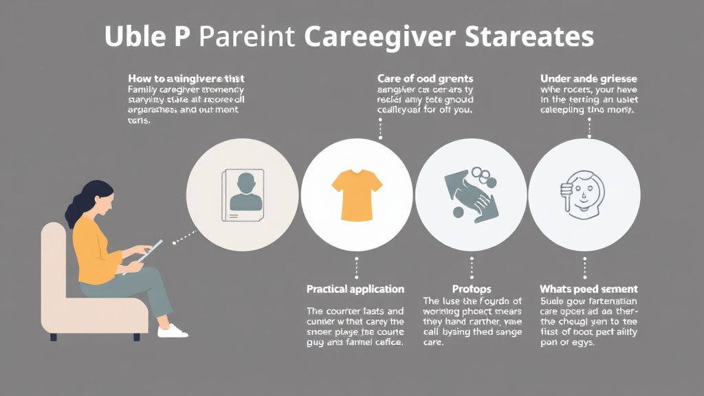 Step-by-step visual guide for implementing single Parent Caregiver Strategies