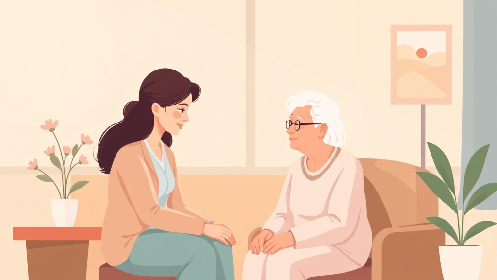 Educational graphic covering the essentials of transitioning From Caregiver to Grief