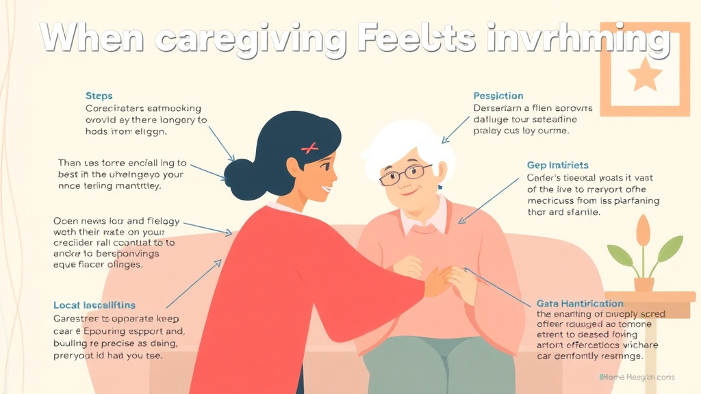 Real-world application diagram for when Caregiving Feels Overwhelming
