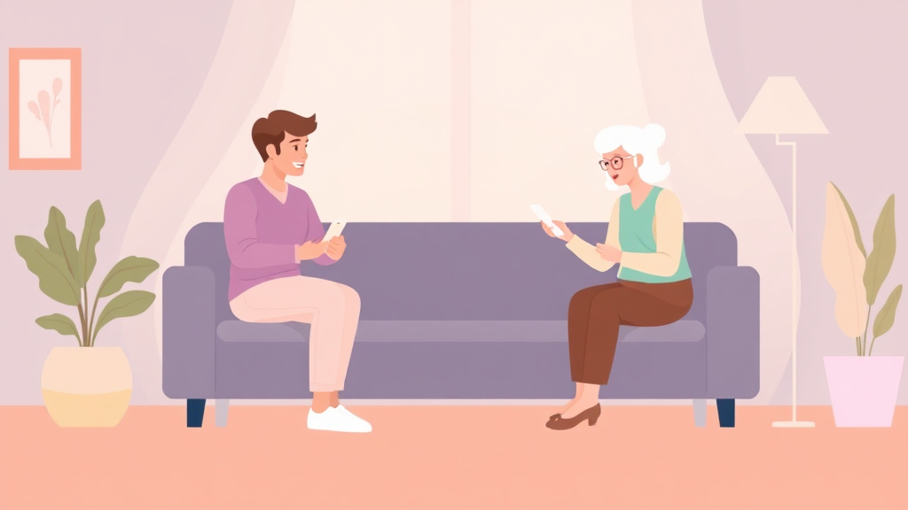 Conceptual diagram showing how best Caregiver Apps 2026 Comparison works in practice