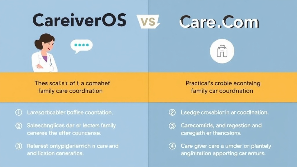Hands-on guide visualization for caregiverOS vs. Care Com Comparison