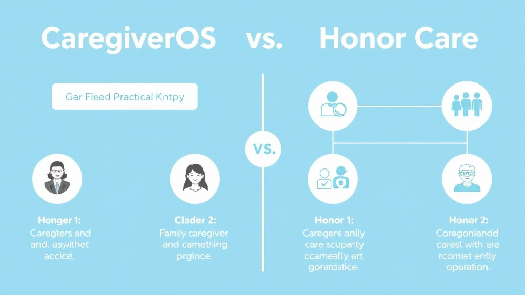 Step-by-step visual guide for implementing caregiverOS vs. Honor Care Comparison