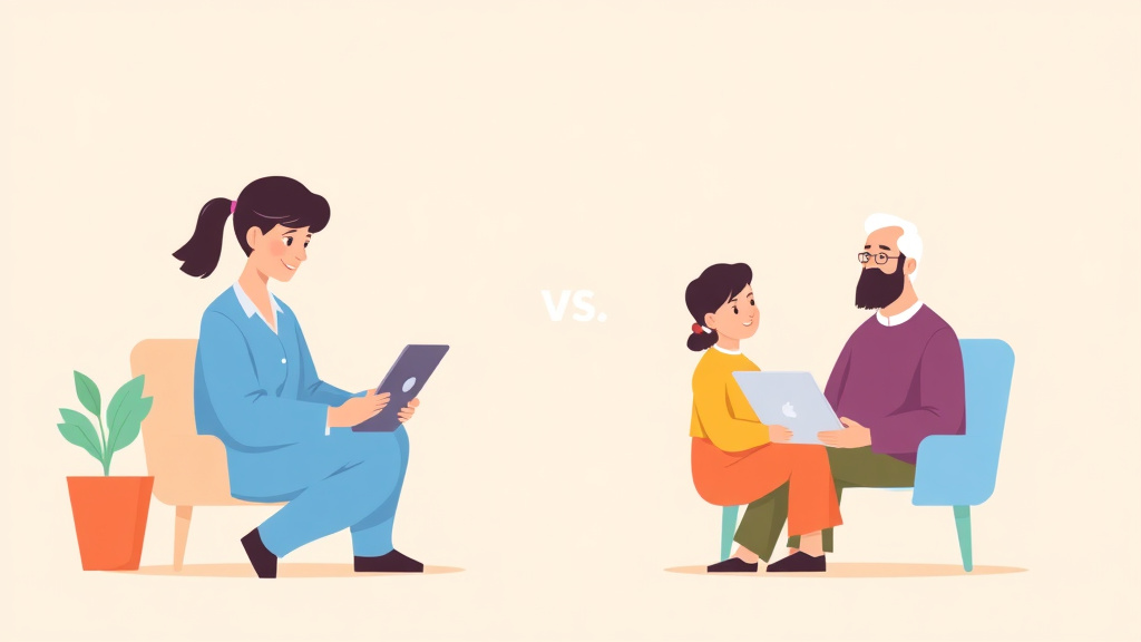 Illustration breaking down the fundamentals of caregiverOS vs. Papa Health Comparison