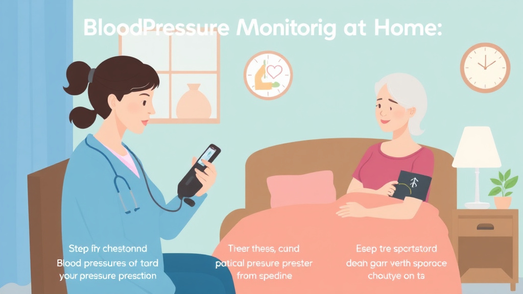 Hands-on guide visualization for blood Pressure Monitoring at Home