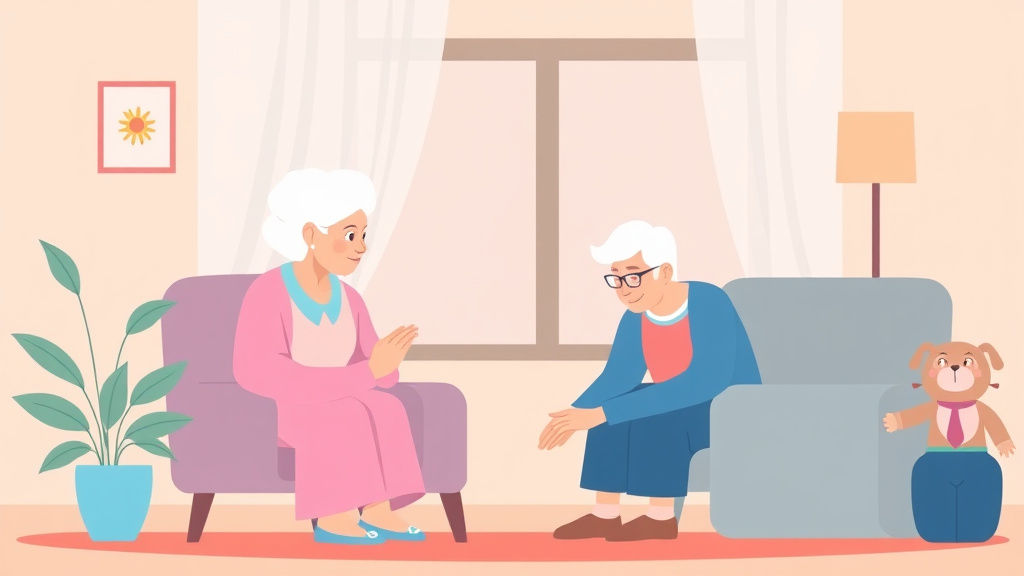 Conceptual diagram showing how COVID Precautions for Elderly Care works in practice