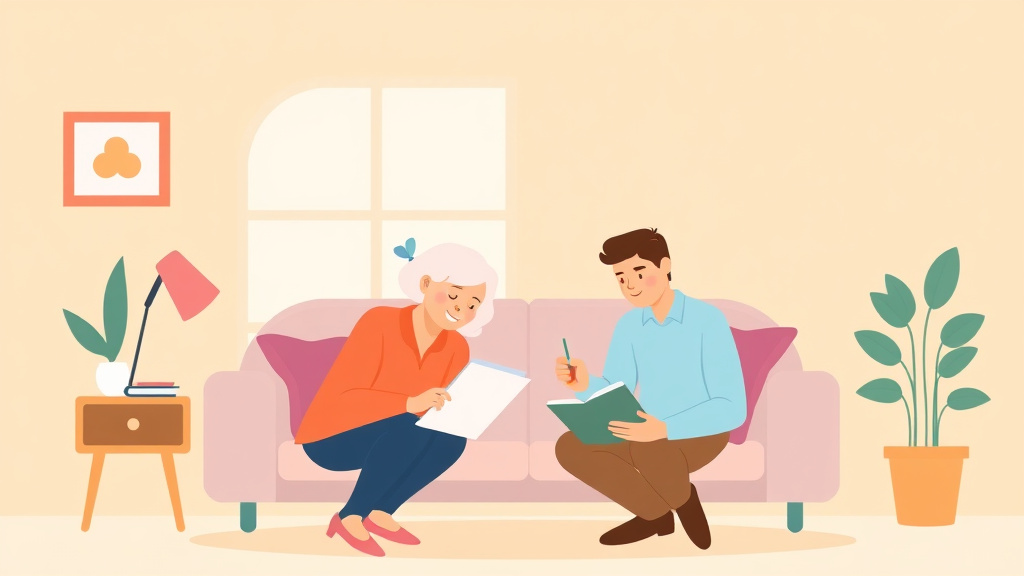 Clear illustration of creating a Care Binder for Parents with supporting details