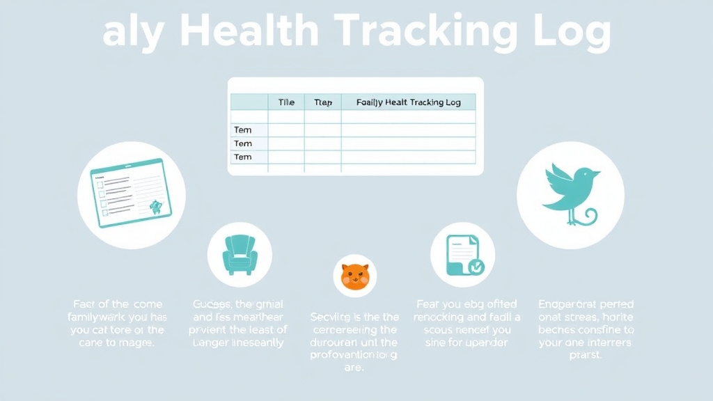 Implementation roadmap for daily Health Tracking Log with actionable steps