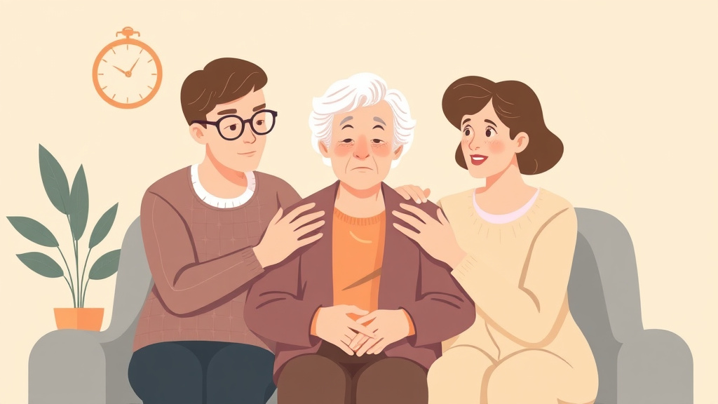 An informative visual explaining dealing with Elderly Parent Resistance for beginners and professionals