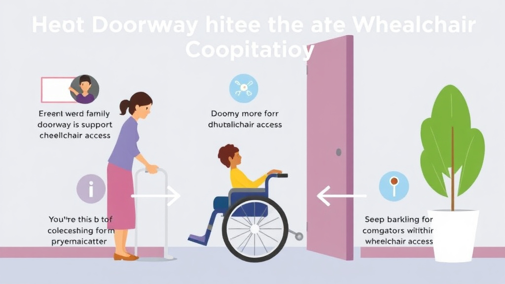 Hands-on guide visualization for doorway Widening for Wheelchair Access